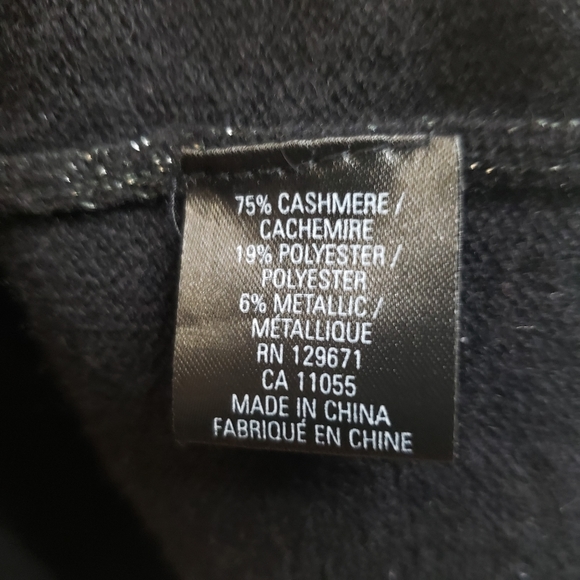 SKULL CASHMERE Tyrone Cutout Sleeve Cashmere Blend Sweater - Picture 9 of 9